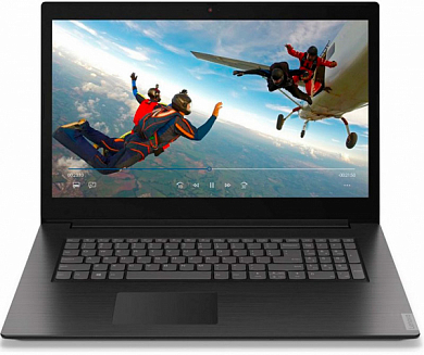 Ноутбук LENOVO L340-17IRH Core i7 9750H/ 16Гб/ 256Гб + 1Тб/ 17.3"/ GeForce GTX 1650 4Гб/ no OS, черный (81LL003SRK)