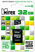 Карта памяти microSDHC MIREX 32Gb, Class10 (13613-AD10SD32)