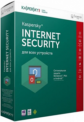 Kaspersky Internet Security Multi Device, 2 Device на 1 год, Base, BOX