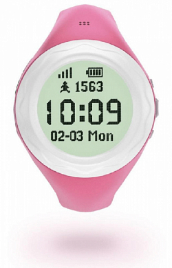 Детские смарт-часы HIPER BabyGuard BG-01, розовые