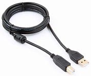 Кабель USB 2.0, USB Am - USB Bm, CABLEXPERT Pro CCF-USB2-AMBM-6, 1.8 м, черный