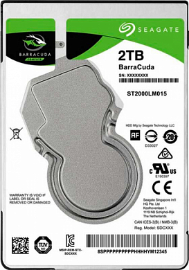 Жесткий диск 2.5" SEAGATE Barracuda 2Тб (ST2000LM015)