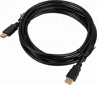 Кабель HDMI v1.4, HDMI (m) - HDMI (m), BURO, 3 м, черный