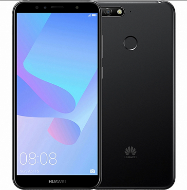 Смартфон HUAWEI Y6 2018 Prime 16Gb черный (51092KQF)