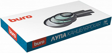 Лупа офисная BURO 401, 100 мм, x3