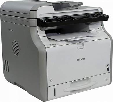 МФУ RICOH SP 3600SF, лазерный, A4, серый (906365)