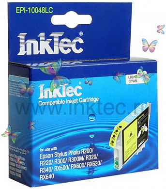 Струйный картридж INKTEC EPI-10048LC, светло-голубой