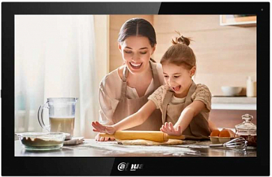 IP видеодомофон DAHUA DHI-VTH5341G-W, черный