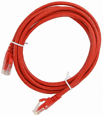 Патч-корд UTP4 кат. 5e, TECHNOLINK 51572, 5 м, красный