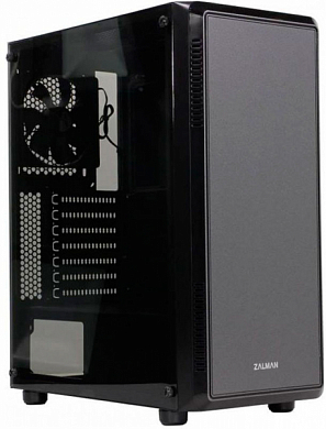 Корпус ATX ZALMAN S4, без БП, черный