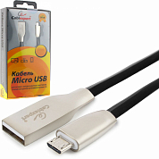 Кабель Micro USB Bm - USB Am, CABLEXPERT Gold CC-G-mUSB01, 1 м, черный