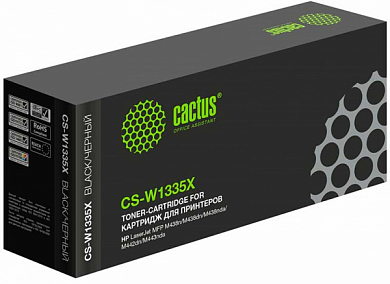 Картридж CACTUS CS-W1335X, черный