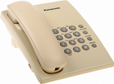 Телефон PANASONIC KX-TS2350RU, бежевый