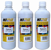 Комплект чернил HI-BLACK Universal для Epson, водные, 1.5 л, 3 цвета
