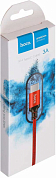 Кабель USB Type-C - USB Am, HOCO X14, 2 м, черно-красный