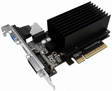 Видеокарта PALIT GeForce GT 710 2Гб GDDR3 64-bit, Retail (NEAT7100HD46-2080H)