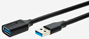 Кабель-удлинитель USB 3.0, USB Am - USB Af, TELECOM TUS708-1M, 1 м, черный