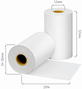 Чековая лента PROMEGA 1226573, 57мм x 20м