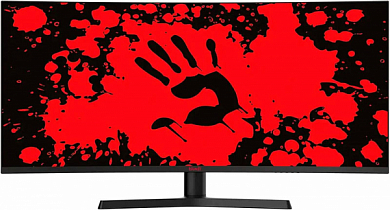 Монитор BLOODY MN340W 34" 3440x1440, 21:9, черный