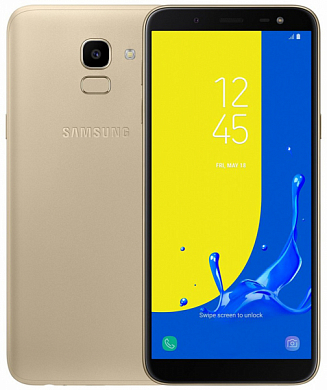 Смартфон SAMSUNG Galaxy J6 (2018) SM-J600F 32Gb золотистый (SM-J600FZDGSER)