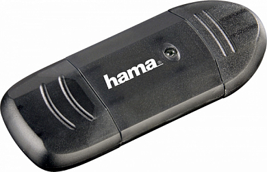 Внешний картридер HAMA H-114731, черный