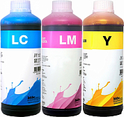 Комплект чернил INKTEC E0010-01L-3L для Epson, водные, 3 л, 3 цвета