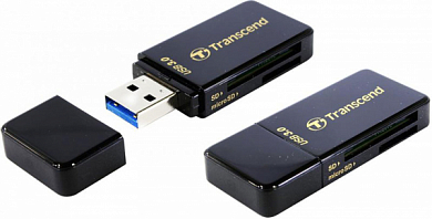 Внешний картридер TRANSCEND RDF5, черный