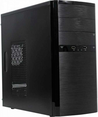 Корпус mATX POWERMAN ES722BK (6111491), 400 Вт, черный