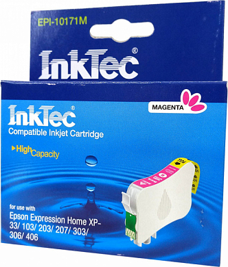 Струйный картридж INKTEC EPI-10171M, пурпурный. Просроченный товар