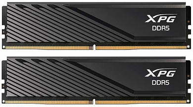 Комплект модулей памяти DDR5 32Gb PC51200 6400MHz A-DATA (AX5U6400C3216G-DTLABRBK), Retail