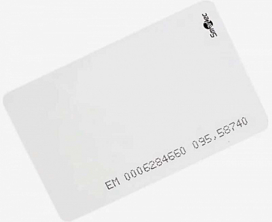 Бесконтактная карта доступа Mifare SMARTEC ST-PC020MF, белая