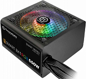 Блок питания THERMALTAKE Smart BX1 RGB (PS-SPD-0650NNSABE-1), 650 Вт, 80+ Bronze