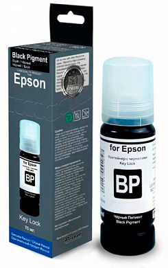 Комплект чернил REVCOL L 101/103/105/110, Key Lock (E880) для Epson, пигментные, 140 мл, черный