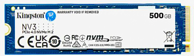 Накопитель SSD M.2 2280 KINGSTON NV3 500 Гб (SNV3S/500G)