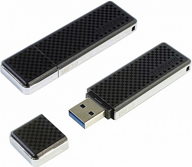 Флешка USB TRANSCEND JetFlash 780 32Gb, USB 3.0, черно-серебристый