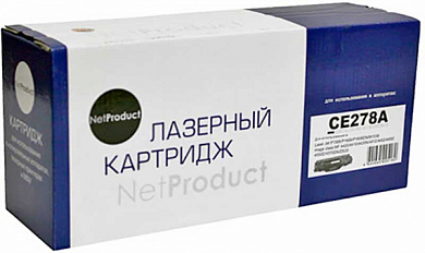 Картридж NETPRODUCT N-CE278A, черный