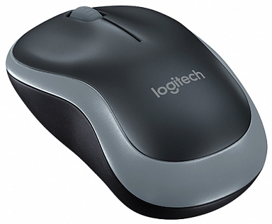 Беспроводная мышь LOGITECH M185, темно-серая