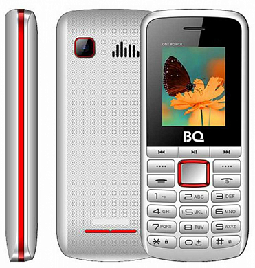 Мобильный телефон BQ 1846 One Power, бело-красный