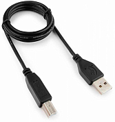 Кабель USB 2.0, USB Am - USB Bm, ГАРНИЗОН GCC-USB2-AMBM, 1 м, черный