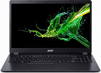 Ноутбук ACER A315-54K-39SL Core i3 7020U/ 8Гб/ 128Гб + 1Тб/ 15.6"/ Intel HD620/ Linux, черный (NX.HEEER.01M)