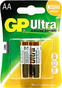 Батарейка AA GP Ultra, 1.5V (2 шт)