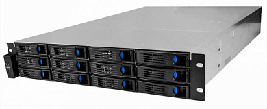 Корпус ATX NEGORACK NR-R212, 1600 Вт, черный