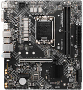 Материнская плата MSI Pro H610M-G Intel H610, FCLGA1700, DDR5, HDMI, DisplayPort, 6*USB2.0, 4*USB3.2, PS/2, GLAN, mATX