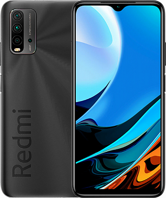 Смартфон XIAOMI Redmi 9T (M2010J19SY), 4Gb/64Gb, серый карбон