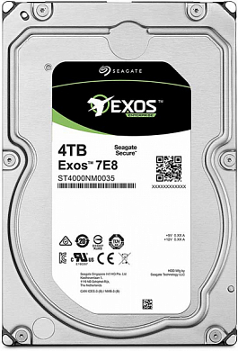 Жесткий диск 3.5" SEAGATE Exos 7E8 4Tb (ST4000NM0035)