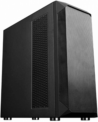 Корпус ATX 1STPLAYER DK 14HDD MC (DK-14HDD-MC), без БП, черный