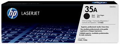 Картридж HP 35A CB435A, черный