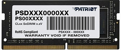Модуль памяти SO-DDR4 4Gb PC21300 2666MHz PATRIOT (PSD44G266681S), Retail