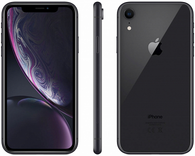 Смартфон APPLE iPhone XR 3Gb/128Gb черный (MRY92RU/A)