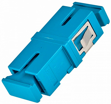 Розетка оптическая SC/UPC - SC/UPC SM Simplex (безфланцевая)